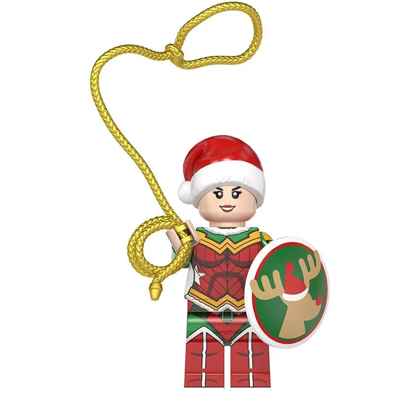Wonder Woman Christmas Special Custom DC Superhero Minifigure1