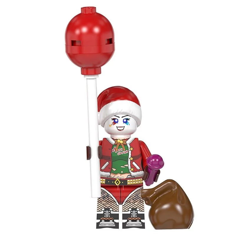 Harley Quinn Christmas Special Custom DC Superhero Minifigure1