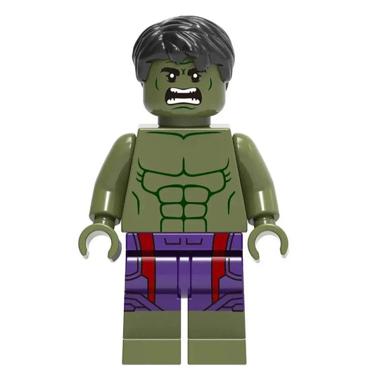 Hulk Custom Marvel Superhero Minifigure1