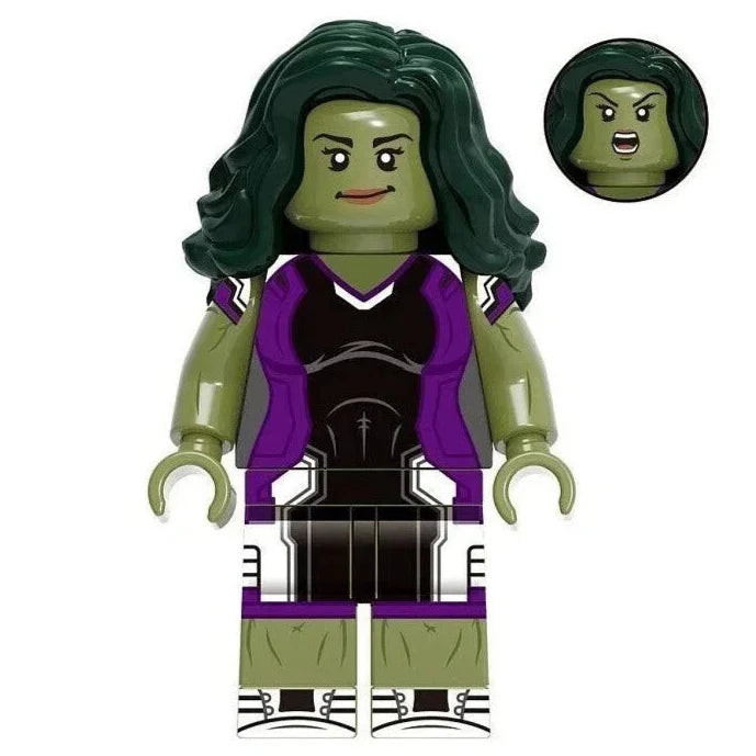 She-Hulk Custom Marvel Superhero Minifigure1