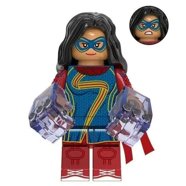 Ms. Marvel Custom Marvel Superhero Minifigure1
