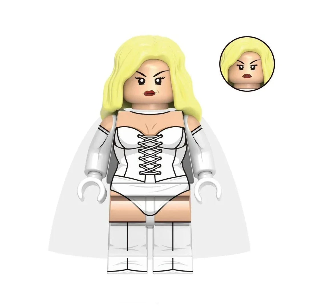 White Queen (X-Men) Custom Marvel Superhero Minifigure2
