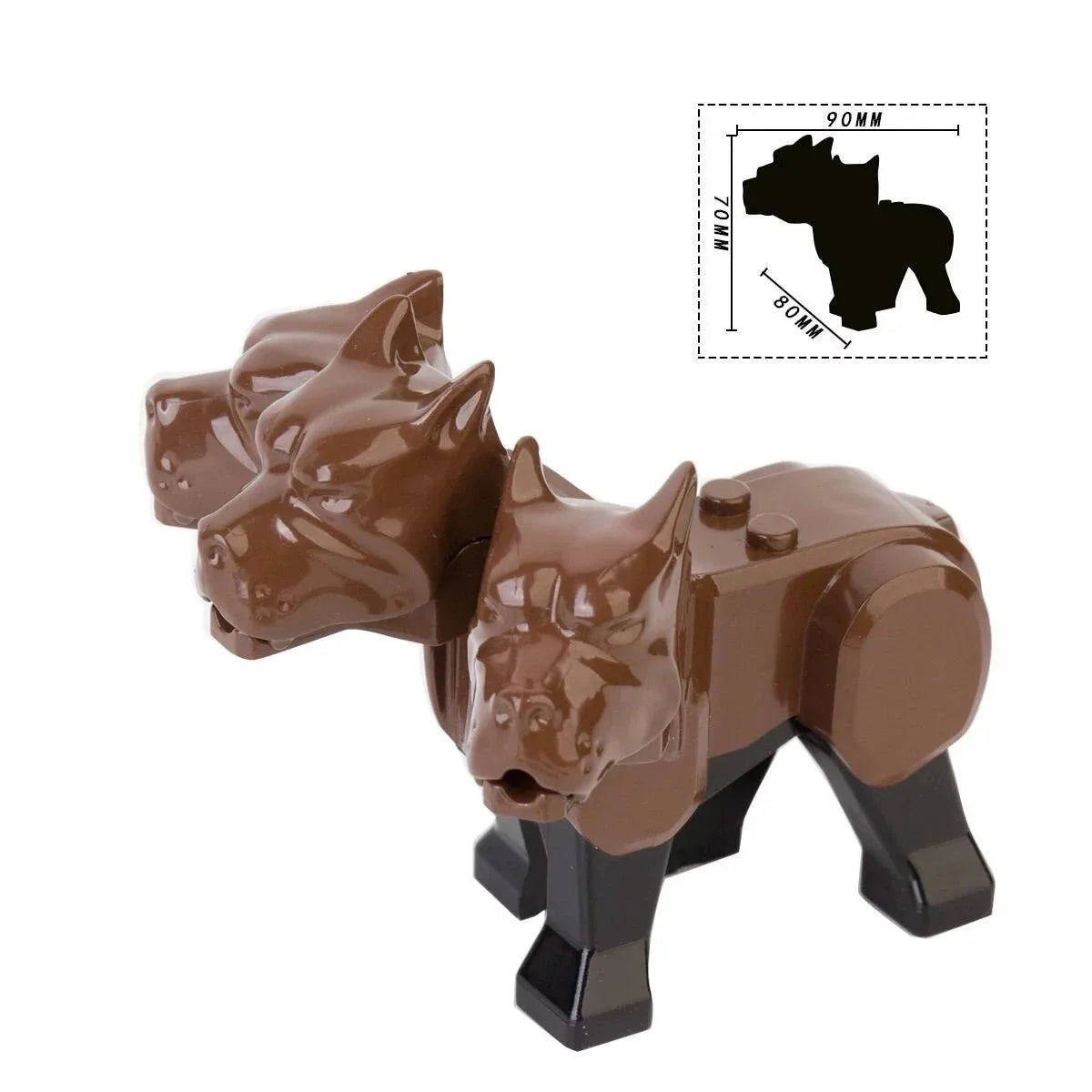 Cerberus Three-headed Dog Custom Harry Potter Series Minifigure3