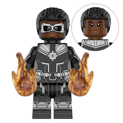 Captain Marvel (Maria Rambeau) Custom Marvel Superhero Minifigure2