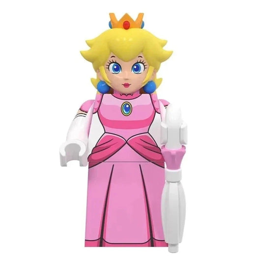 Princess Peach from Super Mario Custom Minifigure1