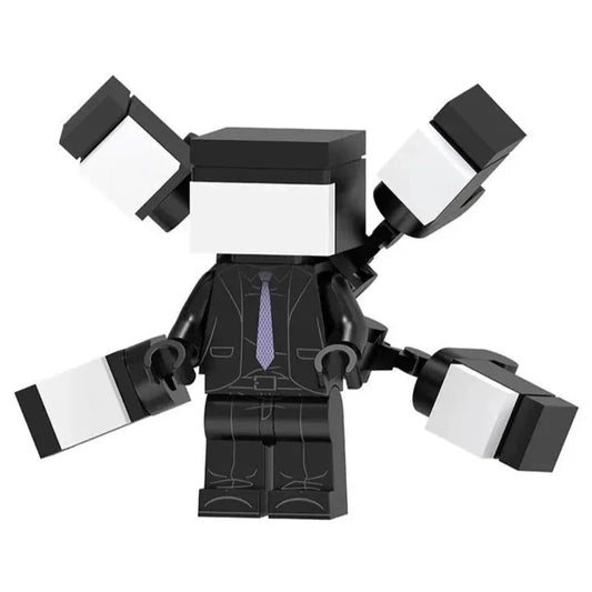 Titan TV Man Skibidi Toilet Custom Minifigure1