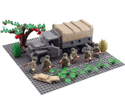 WW2 US Army "Jimmy" Truck and Infantry x83