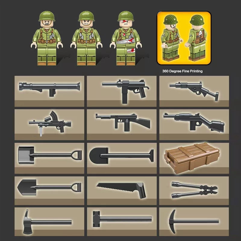 WW2 US Army M16 Mgmc10