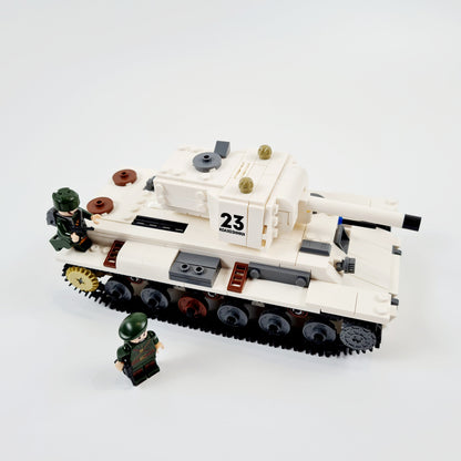 WW2 Soviet KV-1 Heavy Tank (Winter Camo)5