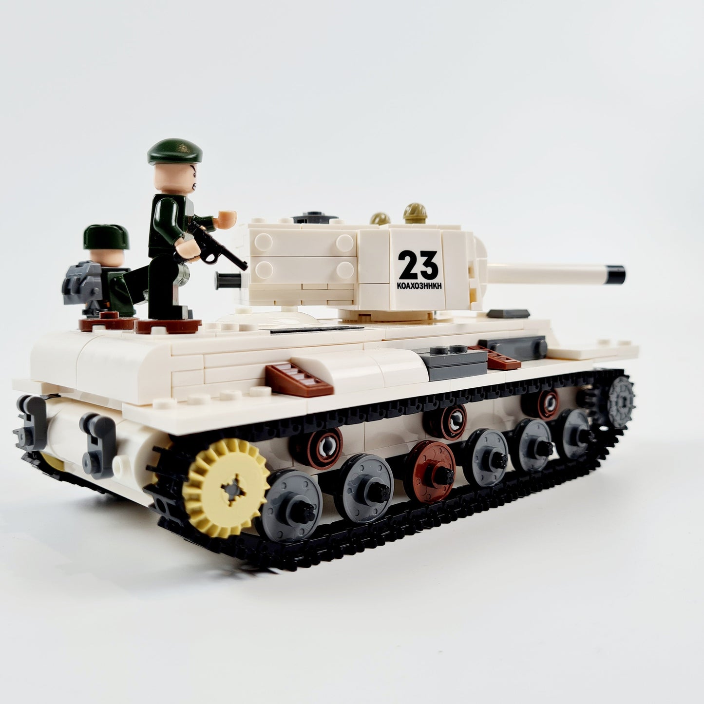 WW2 Soviet KV-1 Heavy Tank (Winter Camo)6