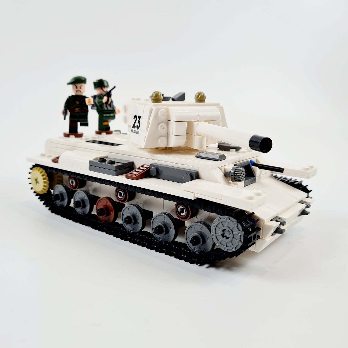 WW2 Soviet KV-1 Heavy Tank (Winter Camo)4