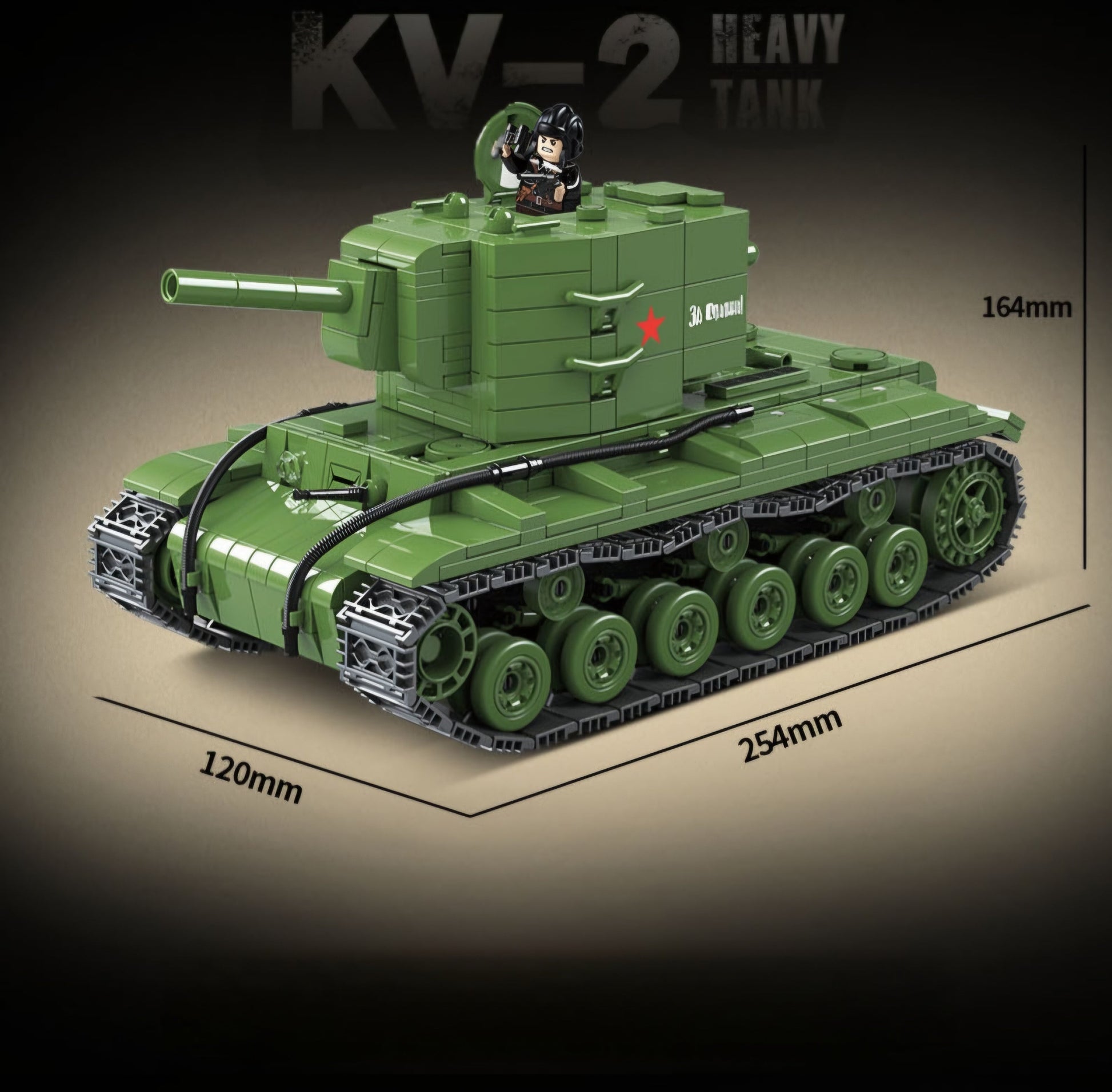 WW2 Soviet Army KV-2 Heavy Tank2