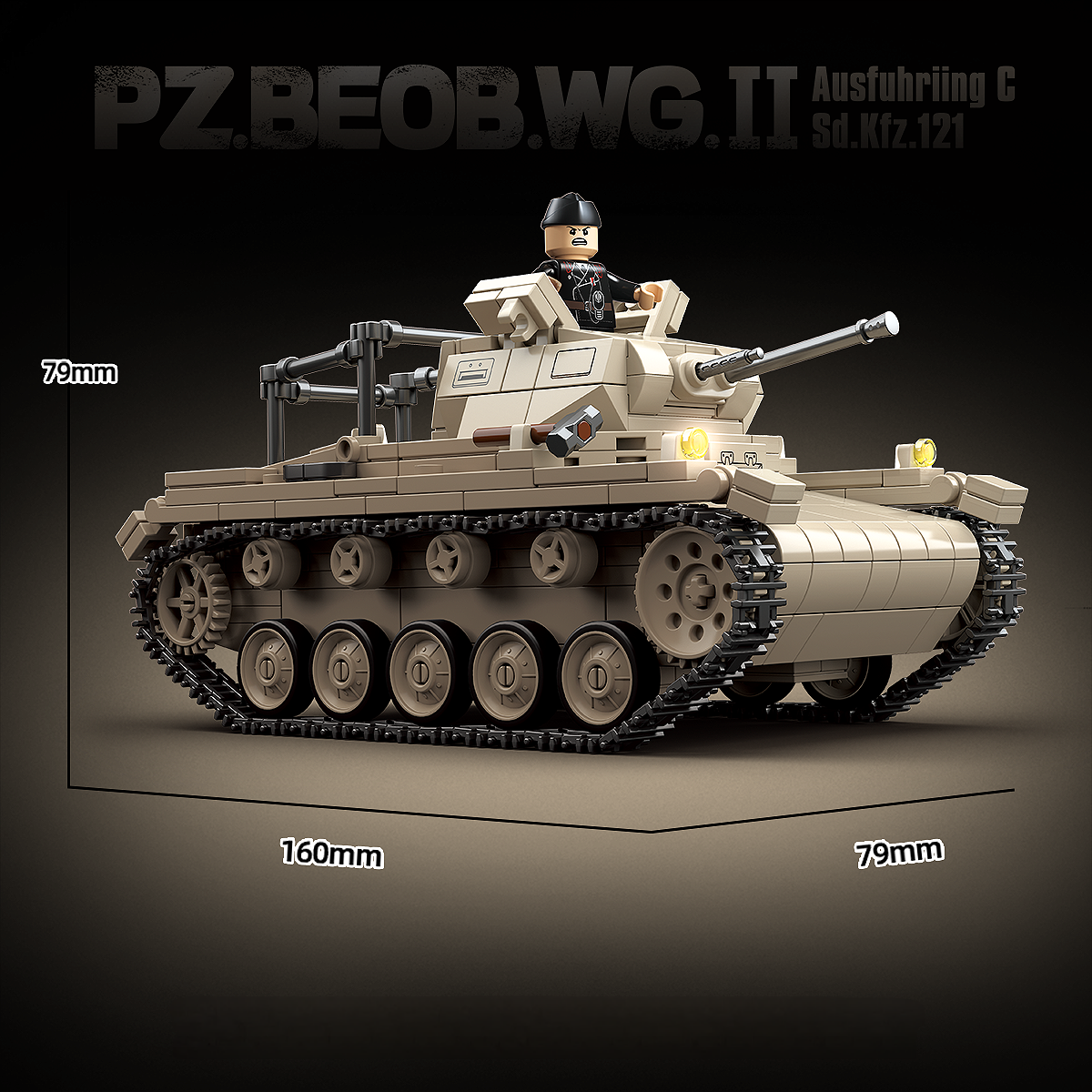 WW2 German Pz.Beob.Wg II Artillery Observation Vehicle3