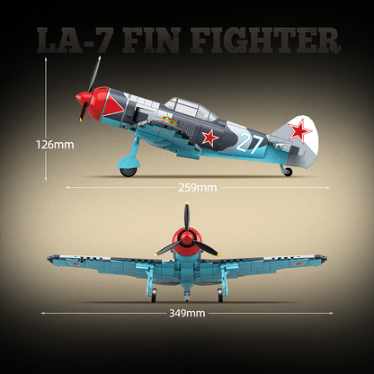 WW2 Soviet Air Force LA-7 Fin Fighter5