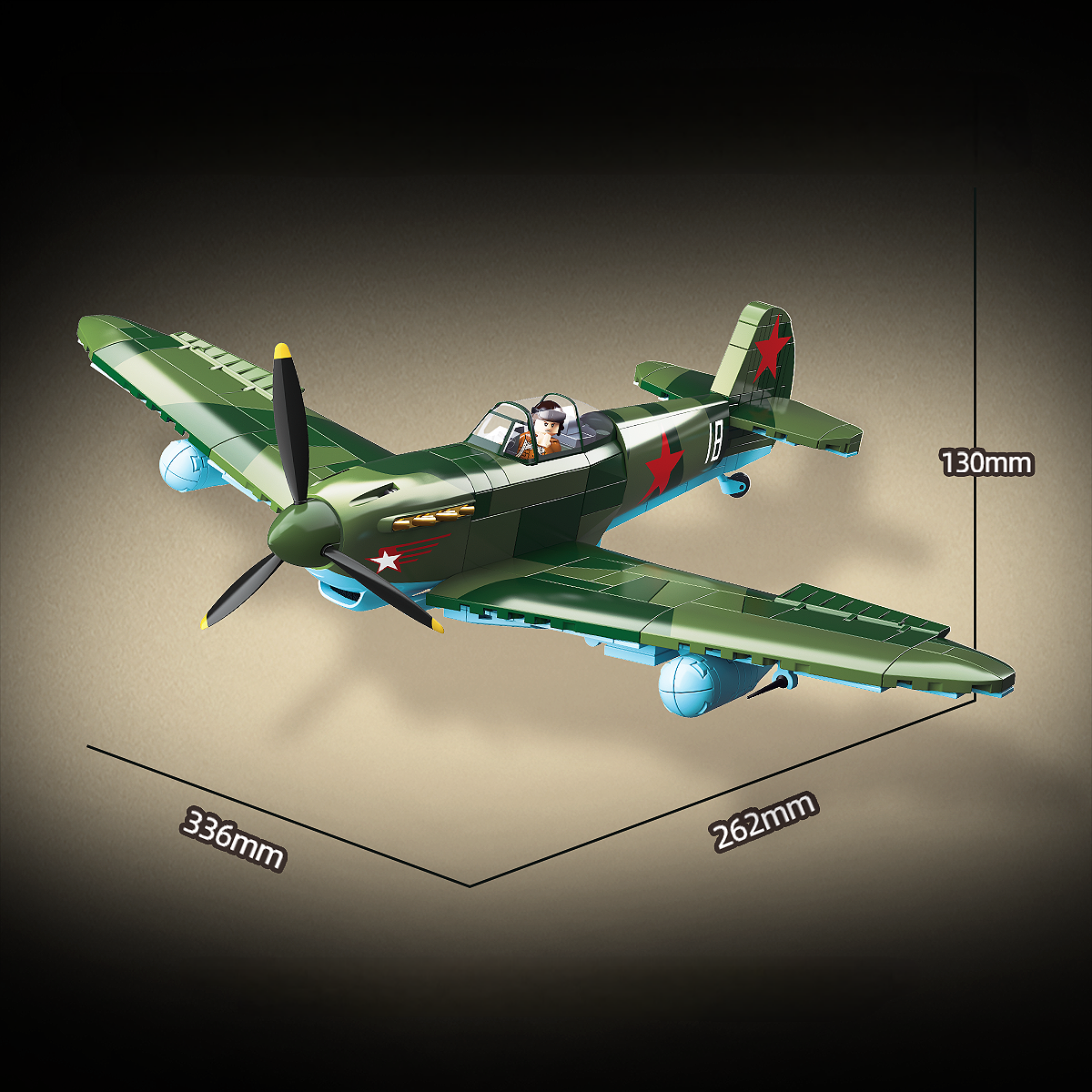WW2 Soviet Yakovlev Yak-1B Fighter3