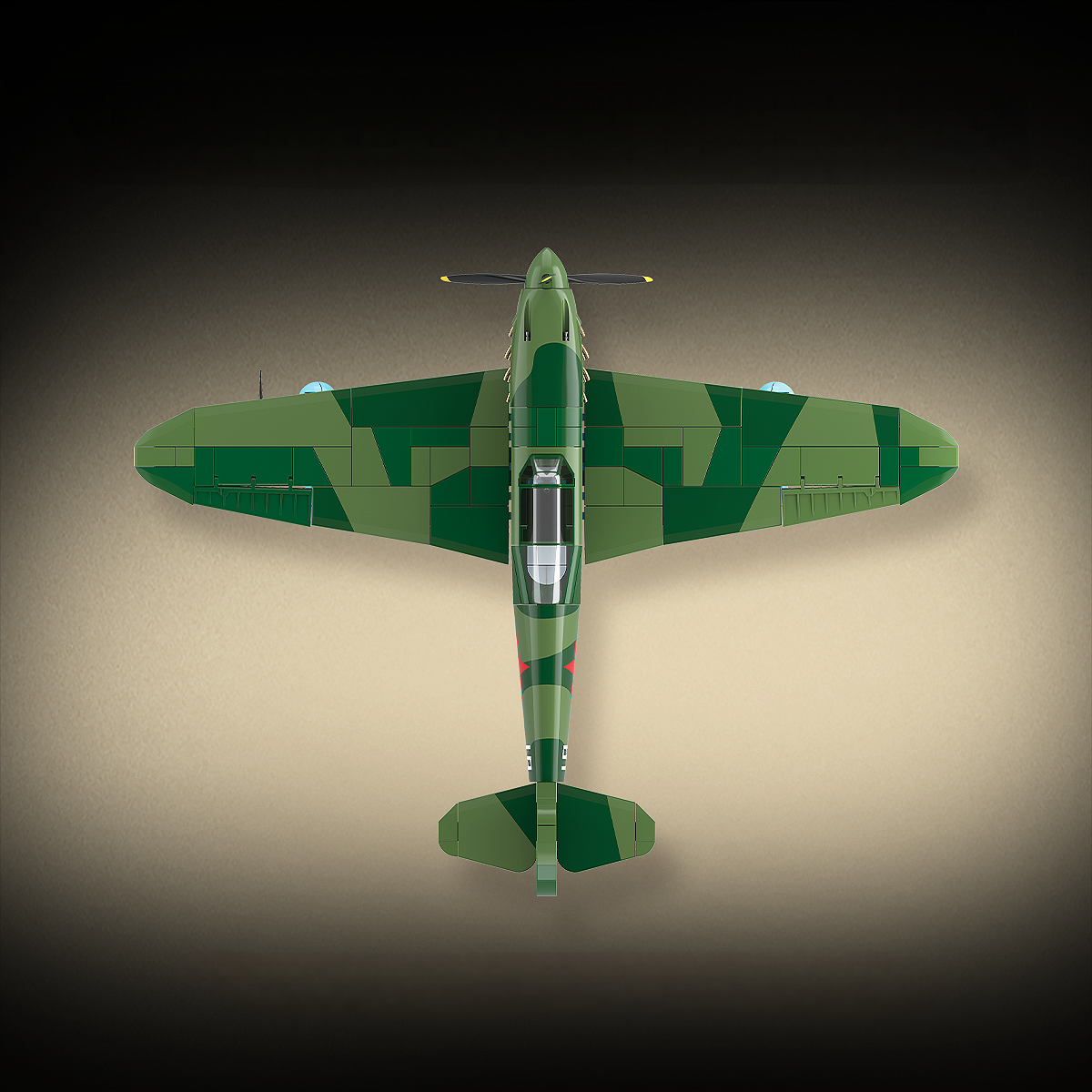 WW2 Soviet Yakovlev Yak-1B Fighter4