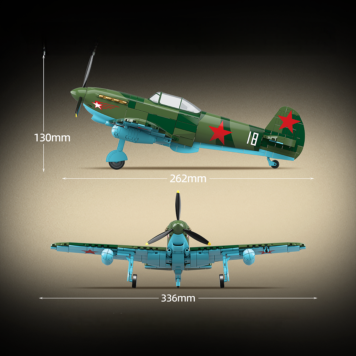 WW2 Soviet Yakovlev Yak-1B Fighter5