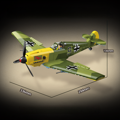 WW2 German Luftwaffe BF-109E Emil Fighter5