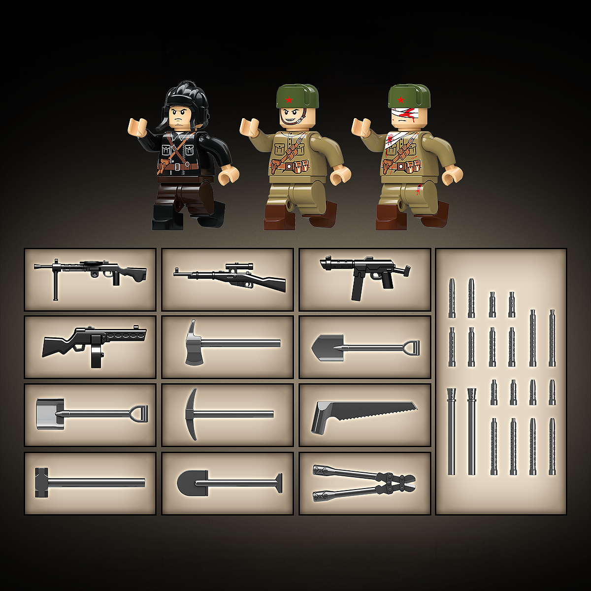 WW2 Soviet BT-7 Calvary Tank (Green Camo Scheme)5