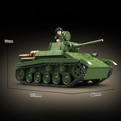 WW2 Soviet Army T-70 Light Tank2