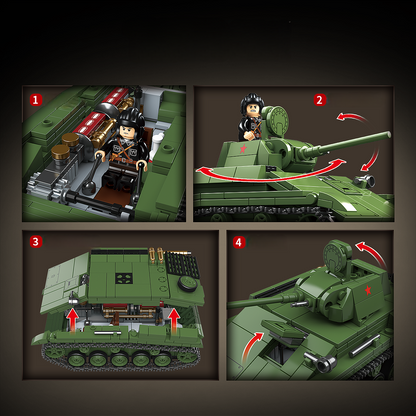 WW2 Soviet Army T-70 Light Tank5