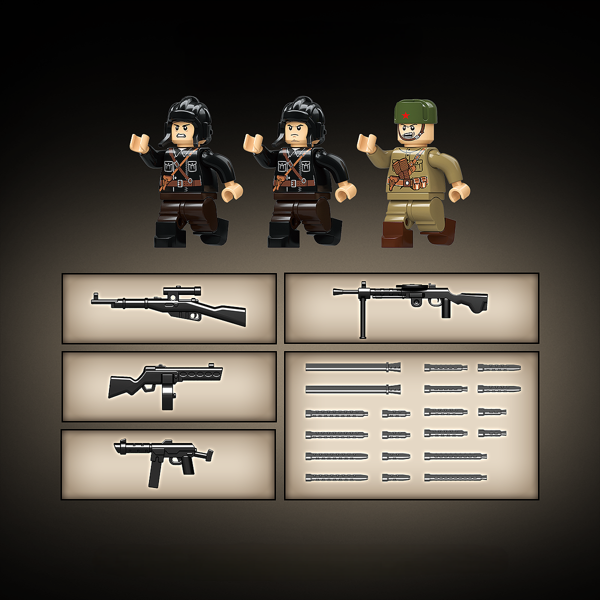 WW2 Soviet Army T-70 Light Tank6