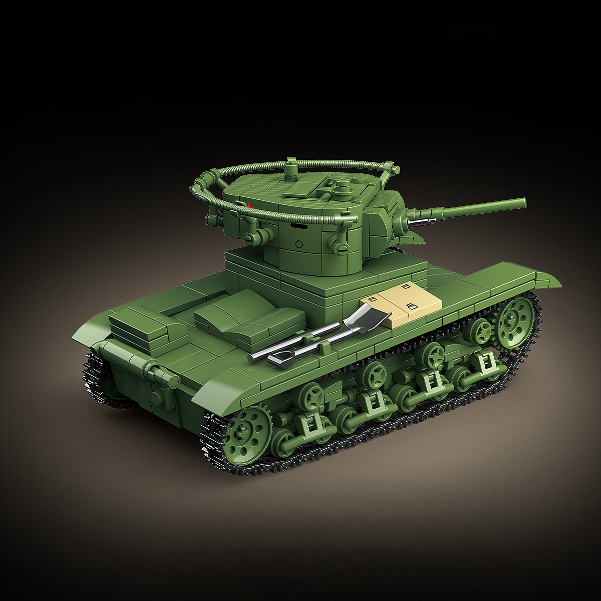 WW2 Soviet Army T-26 Light Tank3