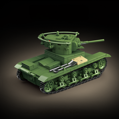 WW2 Soviet Army T-26 Light Tank3