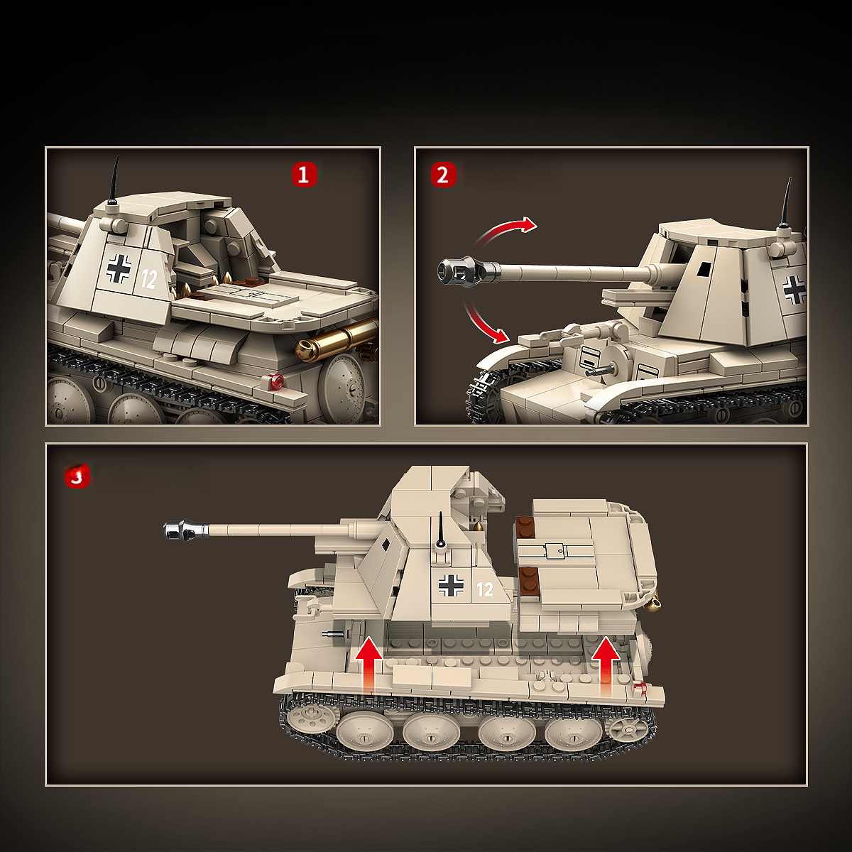 WW2 German Army Marder III H Tank Destroyer4