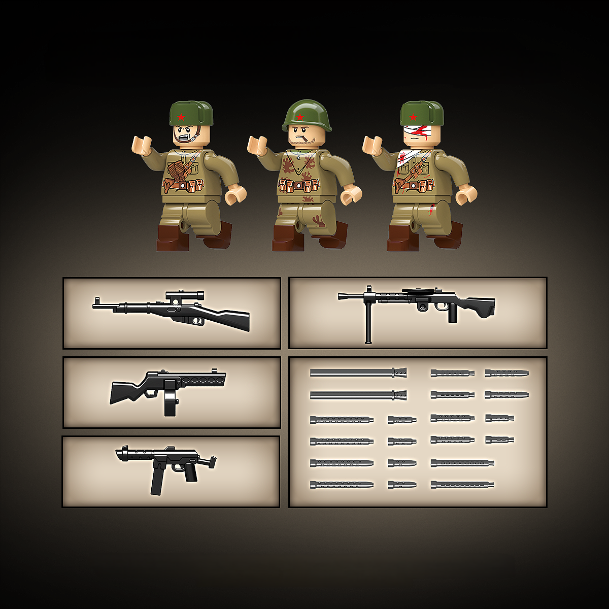 WW2 Soviet SU-76M Self Propelled Gun (SPG)5