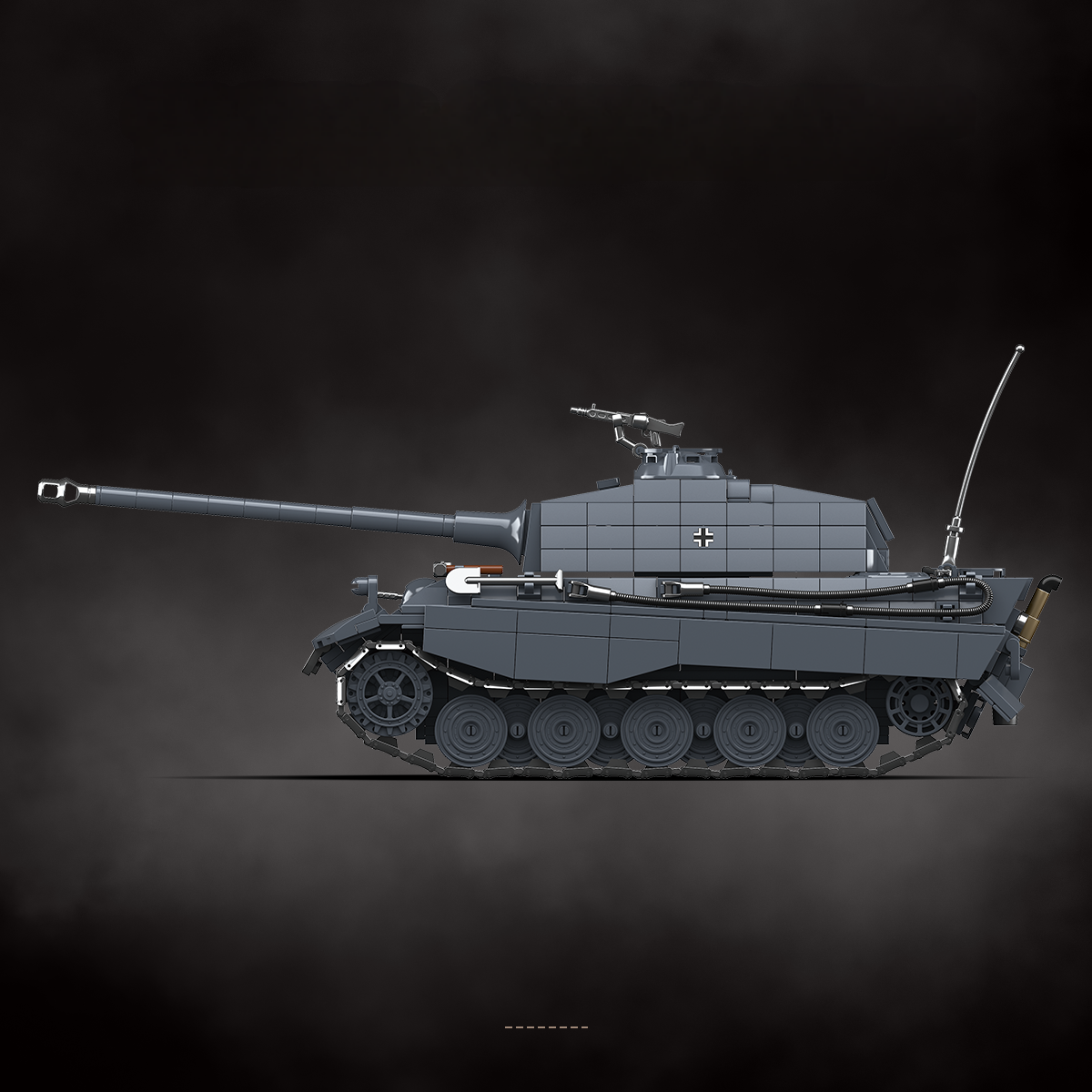 WW2 German Army Pz.Kpfw Ausf.B "King Tiger" Late War3