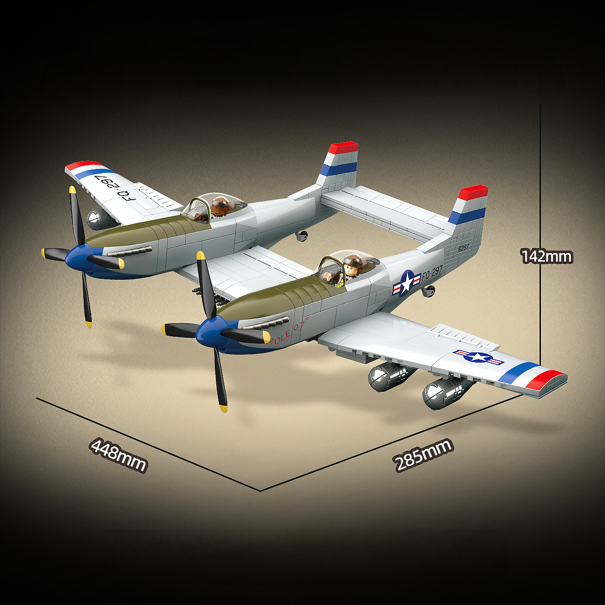 WW2/Korean War USAF F-82E Twin Escort Fighter4