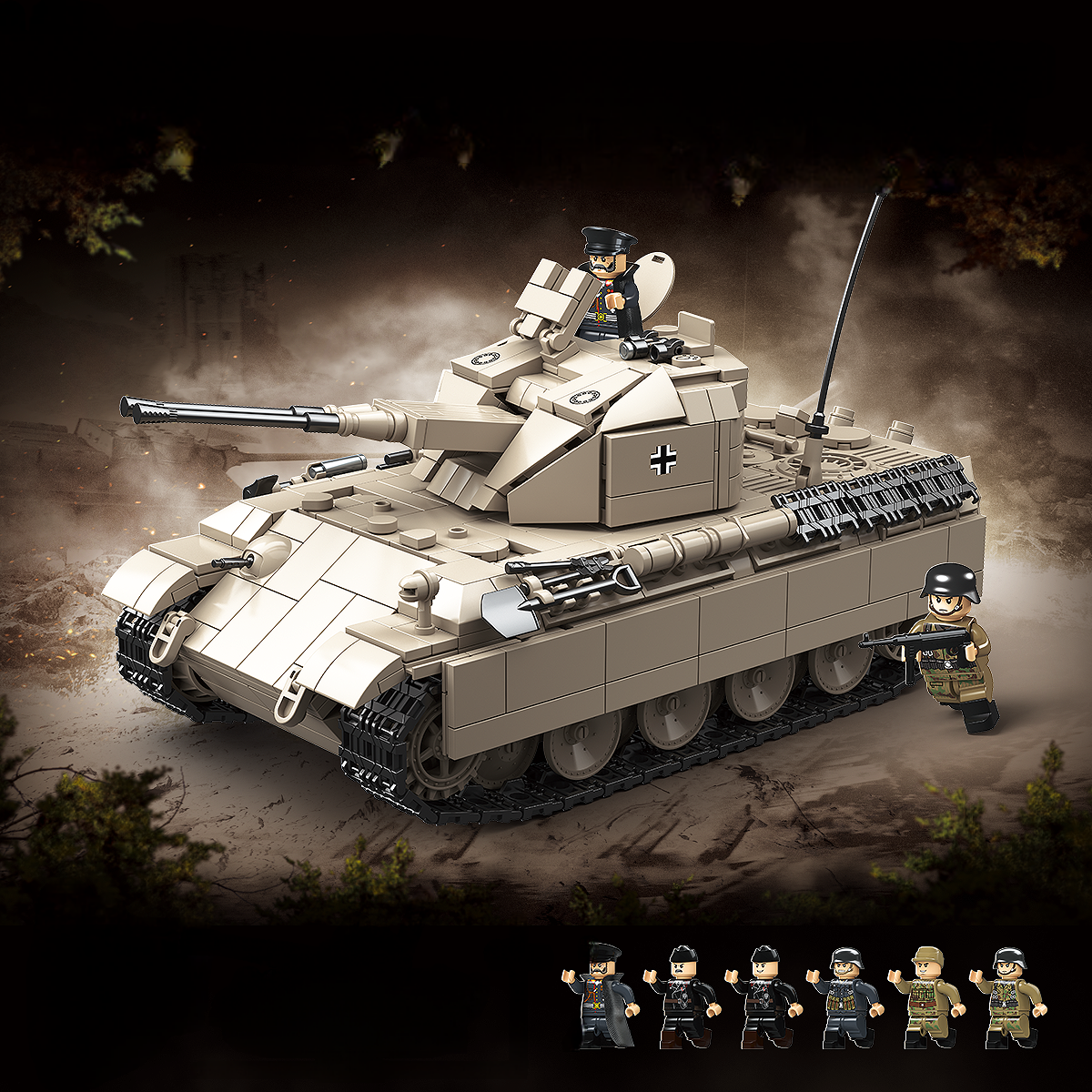 WW2 German Army Flakpanzer V "COELIAN"1