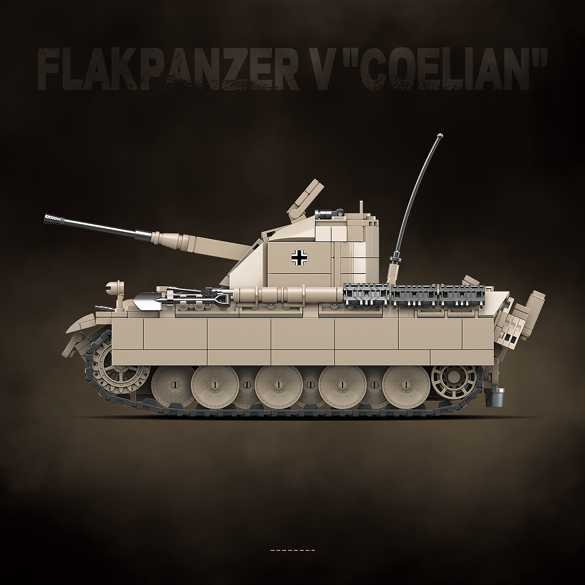 WW2 German Army Flakpanzer V "COELIAN"3