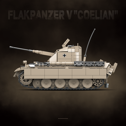 WW2 German Army Flakpanzer V "COELIAN"3