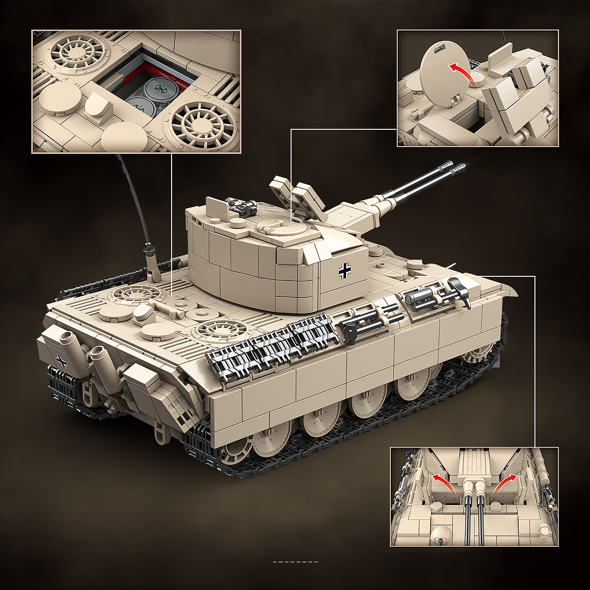 WW2 German Army Flakpanzer V "COELIAN"4