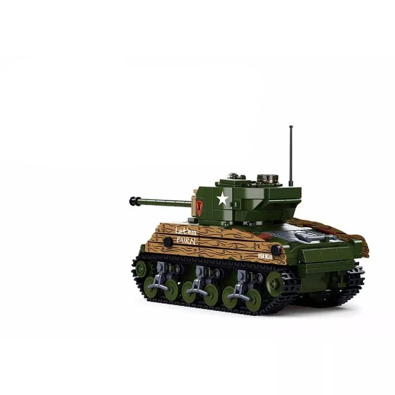 WW2 US 5th Marine Division M4A3 (76W) Sherman Tank2