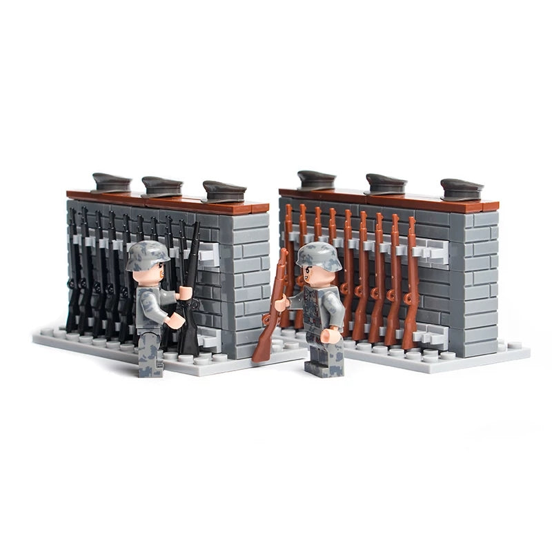 WW2 German Weapons Armoury + 20 98k Rifles4