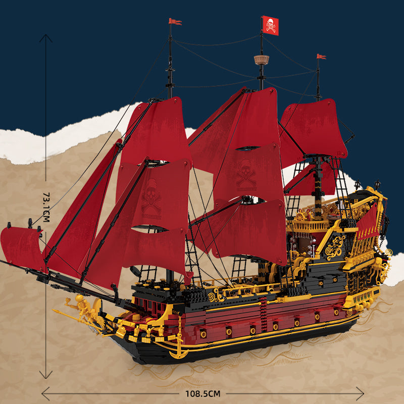 Revenge Sailing Ship Building Set3