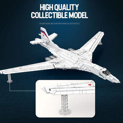 Russian TU-160 Strategic Bomber Aircraft Building Set2