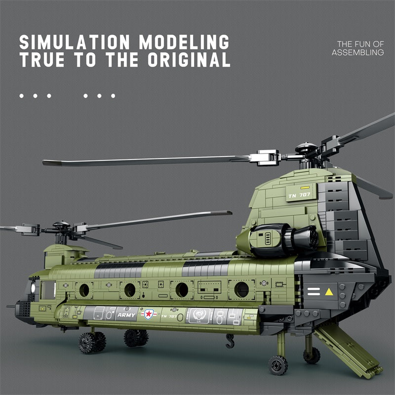 CH-47 Chinook Helicopter Building Set2