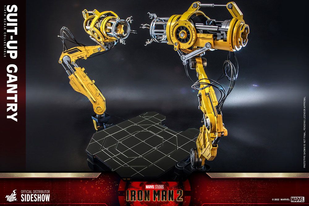Iron Man 2 Accessories Collection Series Iron Man Suit-Up Gantry7