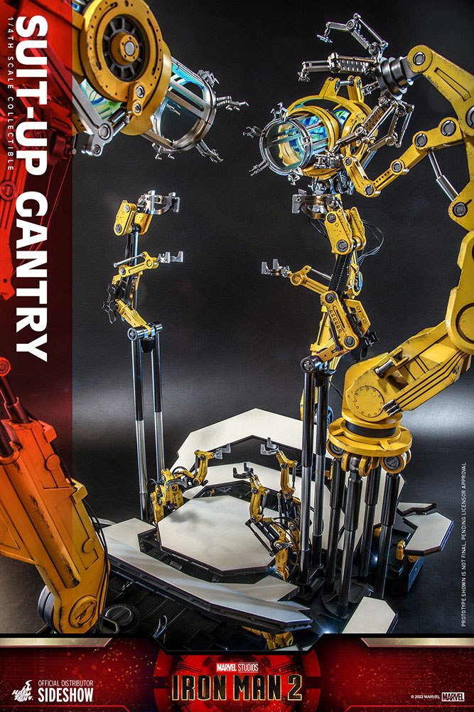 Iron Man 2 Accessories Collection Series Iron Man Suit-Up Gantry4