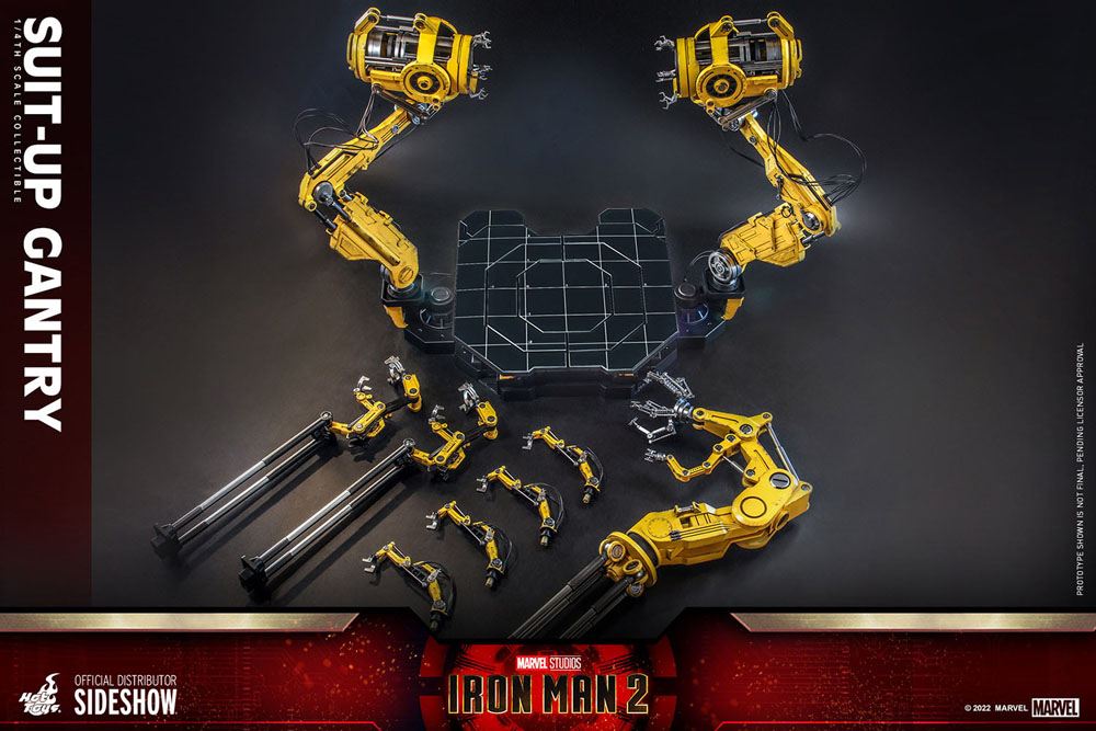 Iron Man 2 Accessories Collection Series Iron Man Suit-Up Gantry6