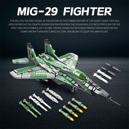 Russian MiG-29 Fighter Jet Building Set2