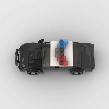 Police Patrol Car Custom Car MOC4