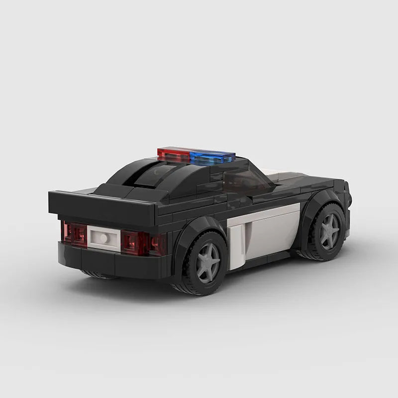 Police Patrol Car Custom Car MOC4