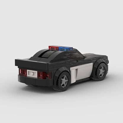 Police Patrol Car Custom Car MOC4