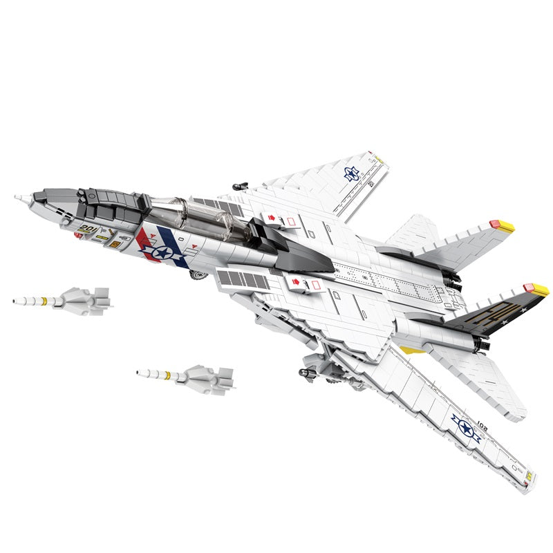 F-14 Tomcat Fighter Jet Building Set6