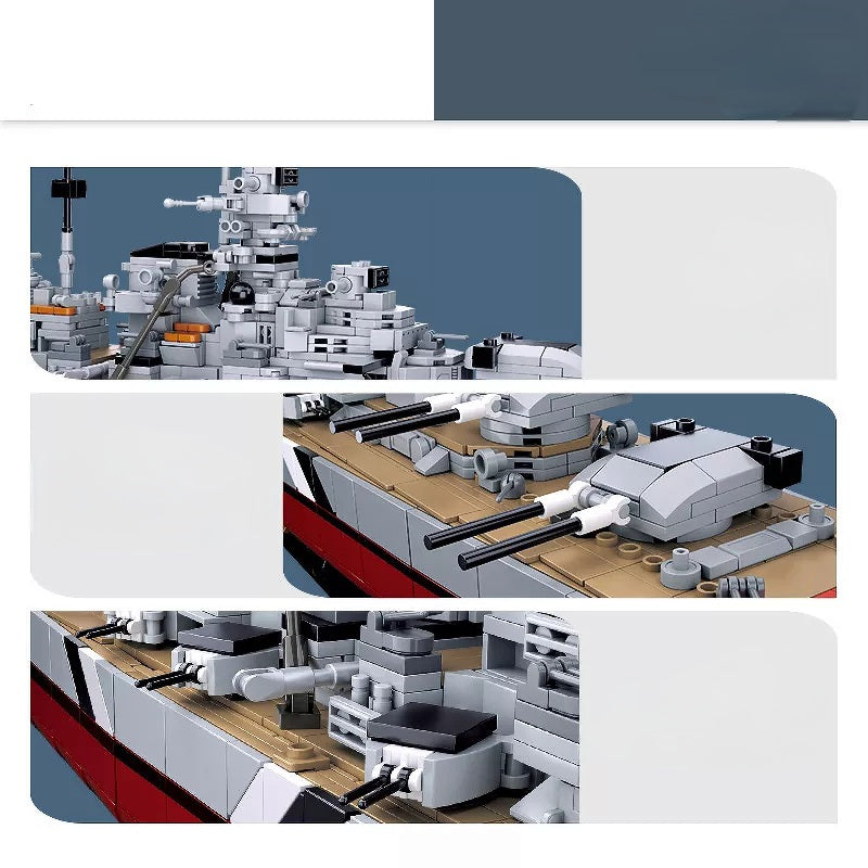WW2 German Kriegsmarine Bismark Battleship4